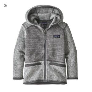 Patagonia Baby Better Sweater jacket in gray